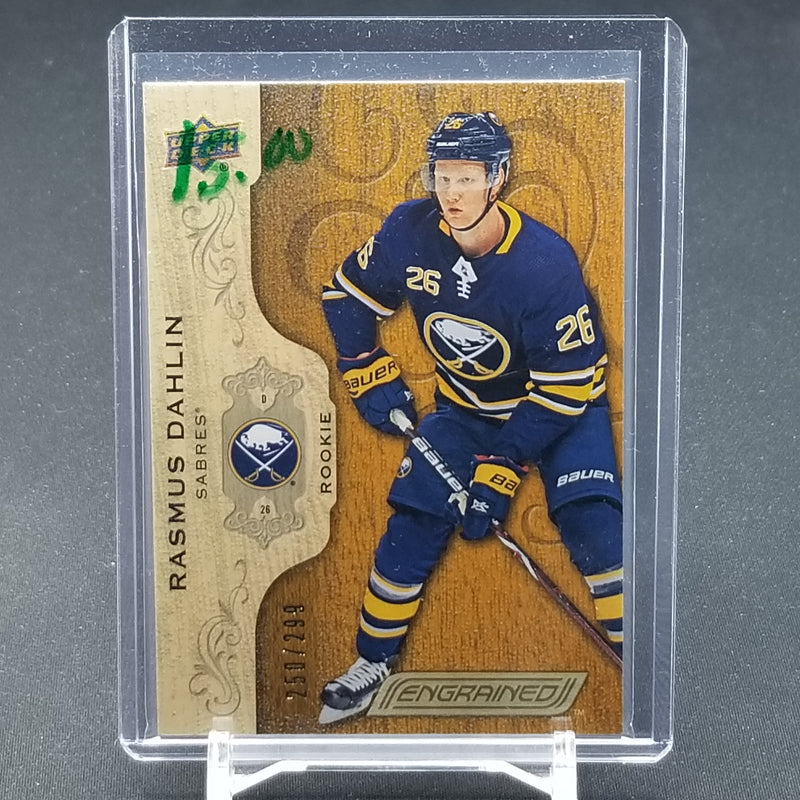 2018 UPPER DECK ENGRAINED - R. DAHLIN - #60 - #'D/299 - RC