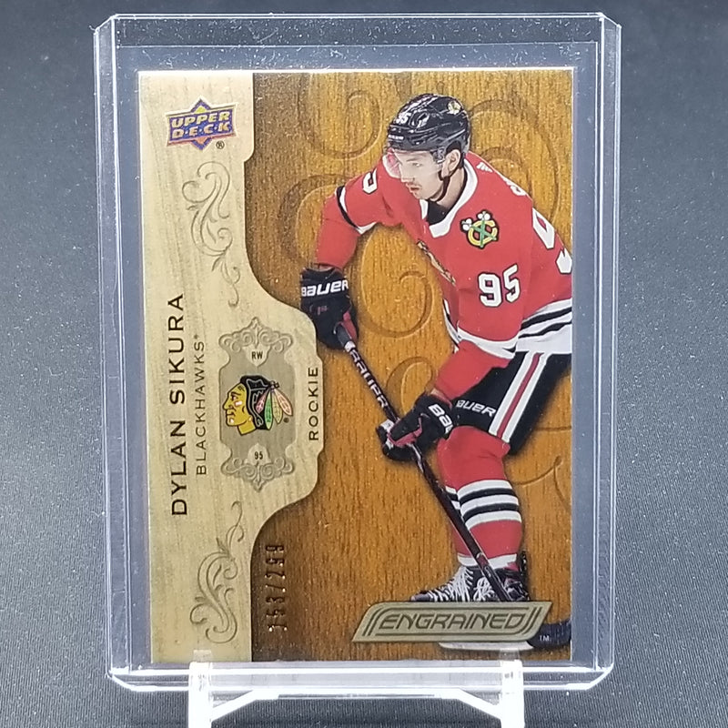 2018 UPPER DECK ENGRAINED - D. SIKURA - #61 - #'D/299 - RC