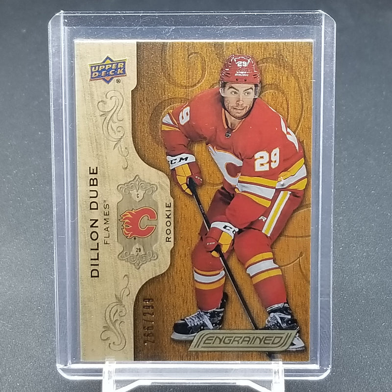 2018 UPPER DECK ENGRAINED - D. DUBE - #75 - #'D/299 - RC