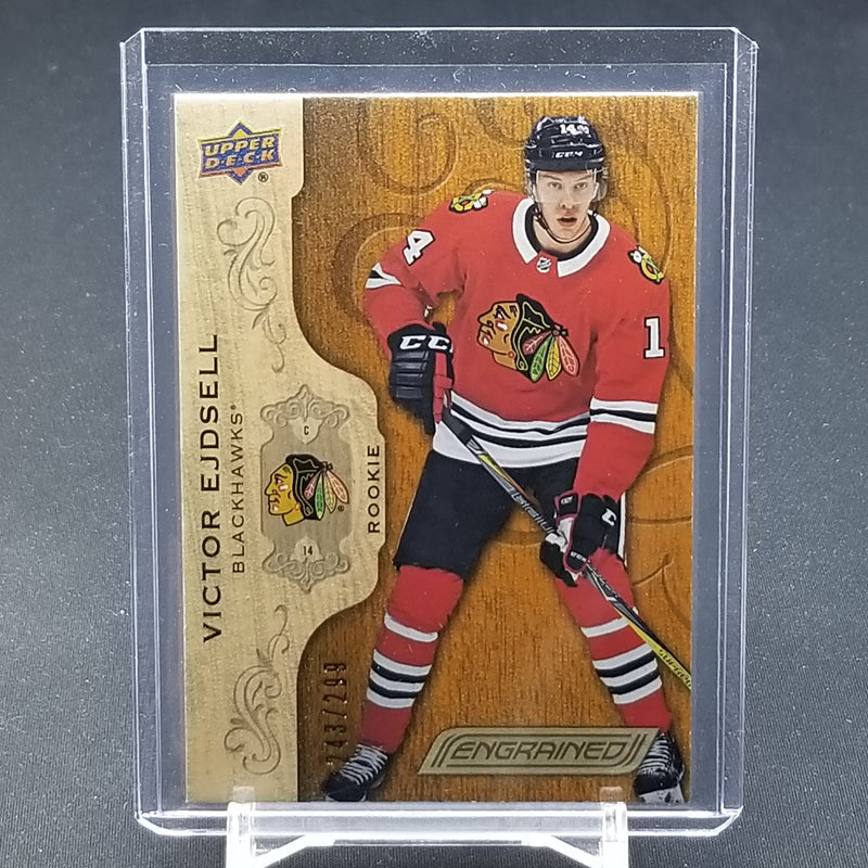 2018 UPPER DECK ENGRAINED - V. EJDSELL - #77 - #'D/299 - RC