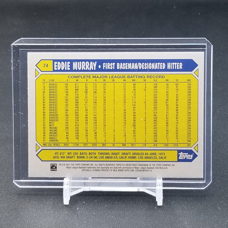 2021 TOPPS ALL-STAR ROOKIE CUP - E. MURRY -