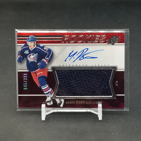 2014 UPPER DECK SPX - ROOKIES - M. DANO - #163 - #'D/399 - RELIC - AUTOGRAPH - RC