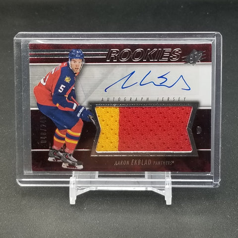 2014 UPPER DECK SPX - ROOKIES - A. EKBLAD - #174 - #'D/249 - RELIC - AUTOGRAPH - RC