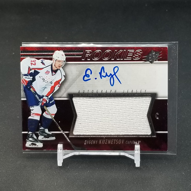 2014 UPPER DECK SPX - ROOKIES - E. KUZNETSOV - #173 - #'D/249 - RELIC - AUTOGRAPH - RC
