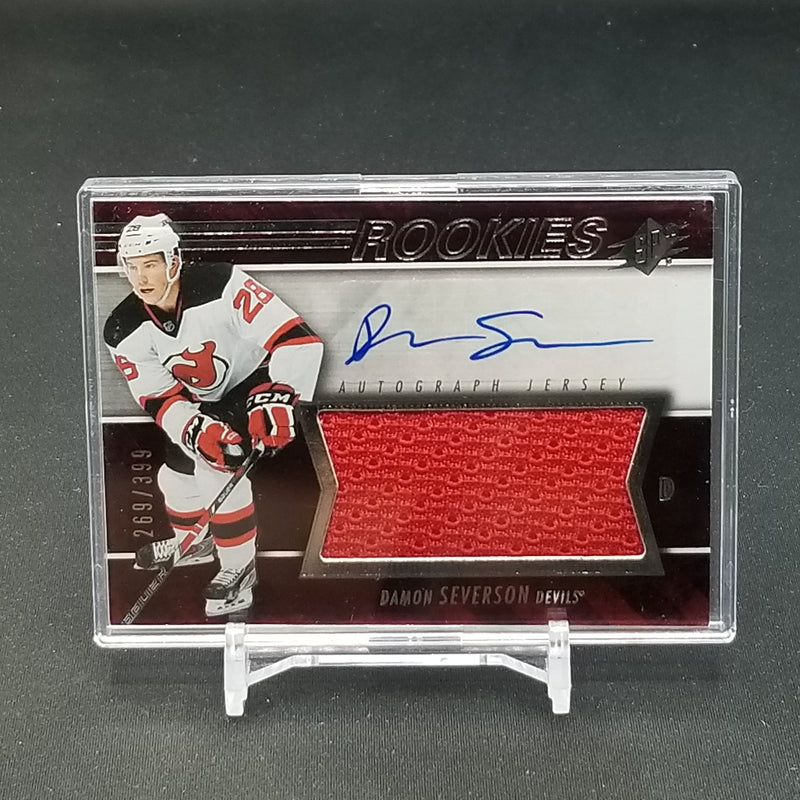 2014 UPPER DECK SPX - ROOKIES - D. SEVERSON - #165 - #'D/399 - RELIC - AUTOGRAPH - RC