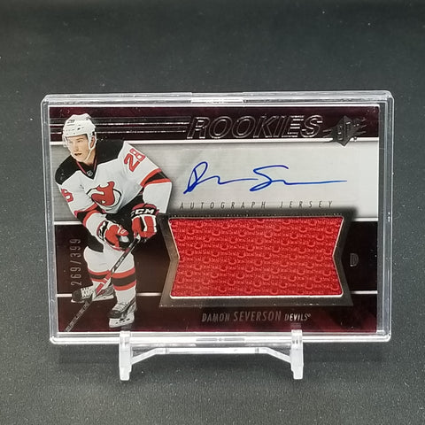 2014 UPPER DECK SPX - ROOKIES - D. SEVERSON - #165 - #'D/399 - RELIC - AUTOGRAPH - RC