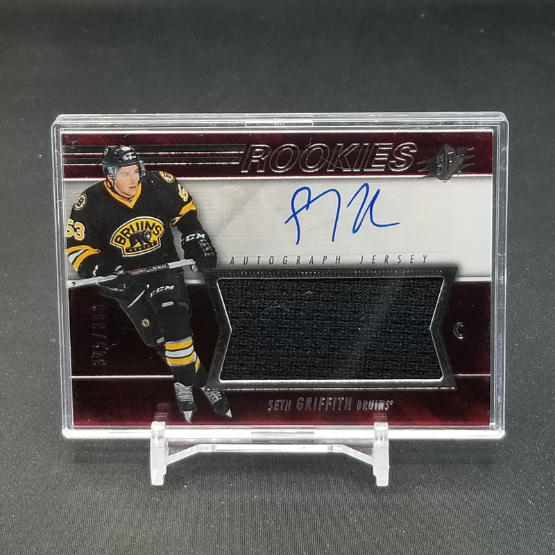 2014 UPPER DECK SPX - ROOKIES - S. GRIFFITH - #162 - #'D/399 - RELIC - AUTOGRAPH - RC