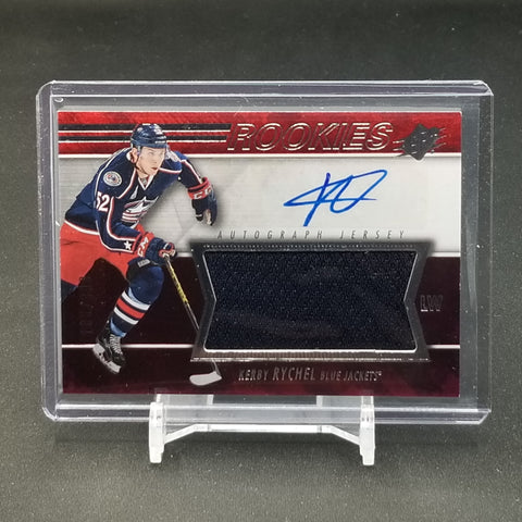 2014 UPPER DECK SPX - ROOKIES - K. RYCHEL - #148 - #'D/399 - RELIC - AUTOGRAPH - RC