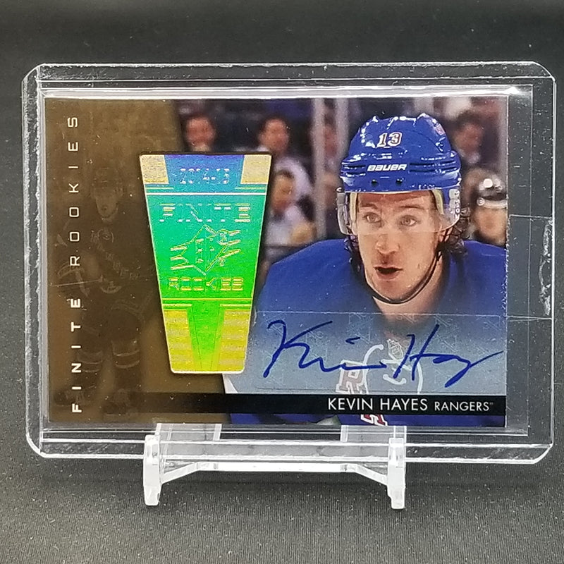 2014 UPPER DECK SPX - FINITE ROOKIES - K. HAYES - #12 - #'D/125 - AUTOGRAPH - RC