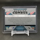 2014 UPPER DECK SPX - WINNING COMBOS - H. ZETTERBERG / P. DATSYUK -