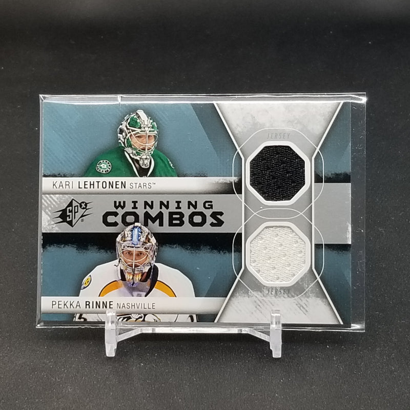 2014 UPPER DECK SPX - WINNING COMBOS - K. LEHTONEN / P. RINNE -