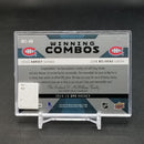 2014 UPPER DECK SPX - WINNING COMBOS - D. HARVEY / J. BELIVEAU -