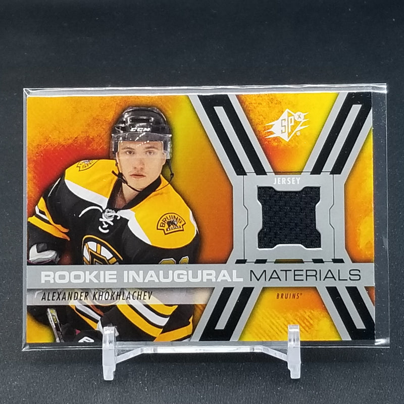 2014 UPPER DECK SPX - ROOKIE INAUGURAL MATERIALS - A. KHOKHLACHEV -
