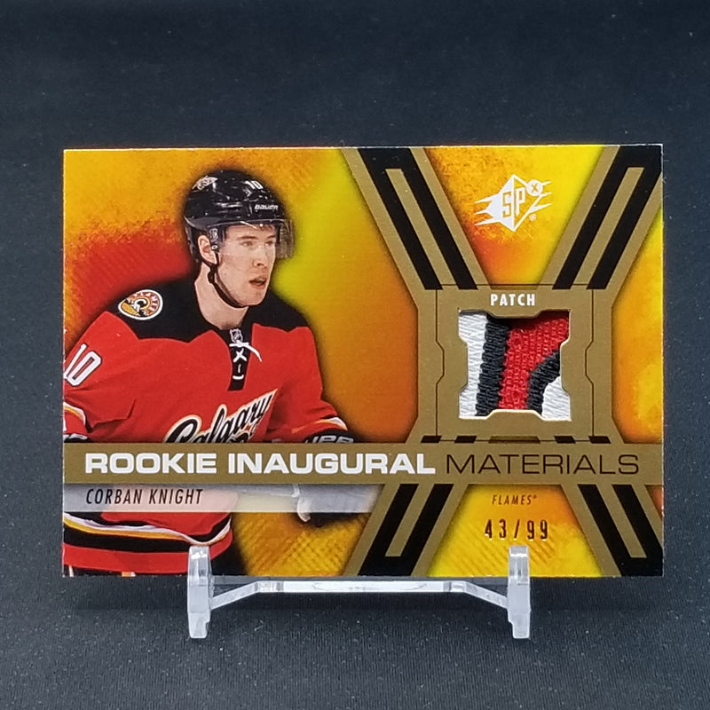 2014 UPPER DECK SPX - ROOKIE INAUGURAL MATERIALS - C. KNIGHT - #RPM-CK - #'D/99 - RELIC - RC