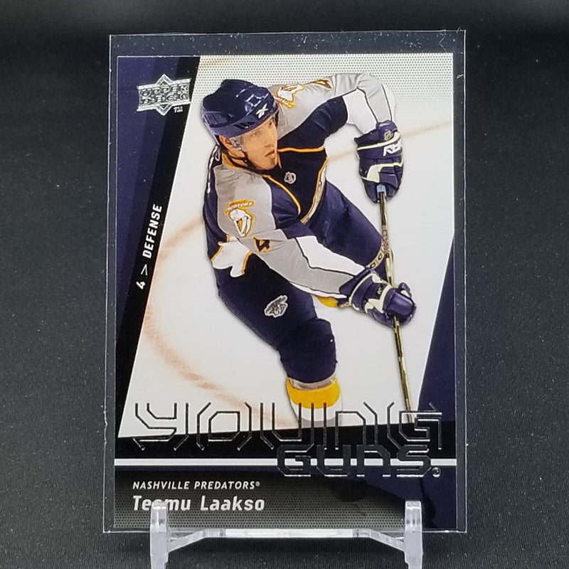 2009 UPPER DECK SERIES ONE - YOUNG GUNS - T. LAAKSO -