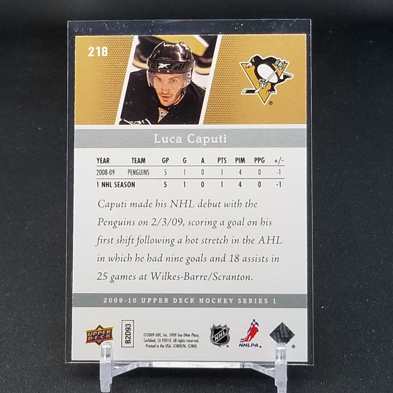 2009 UPPER DECK SERIES ONE - YOUNG GUNS - L. CAPUTI -