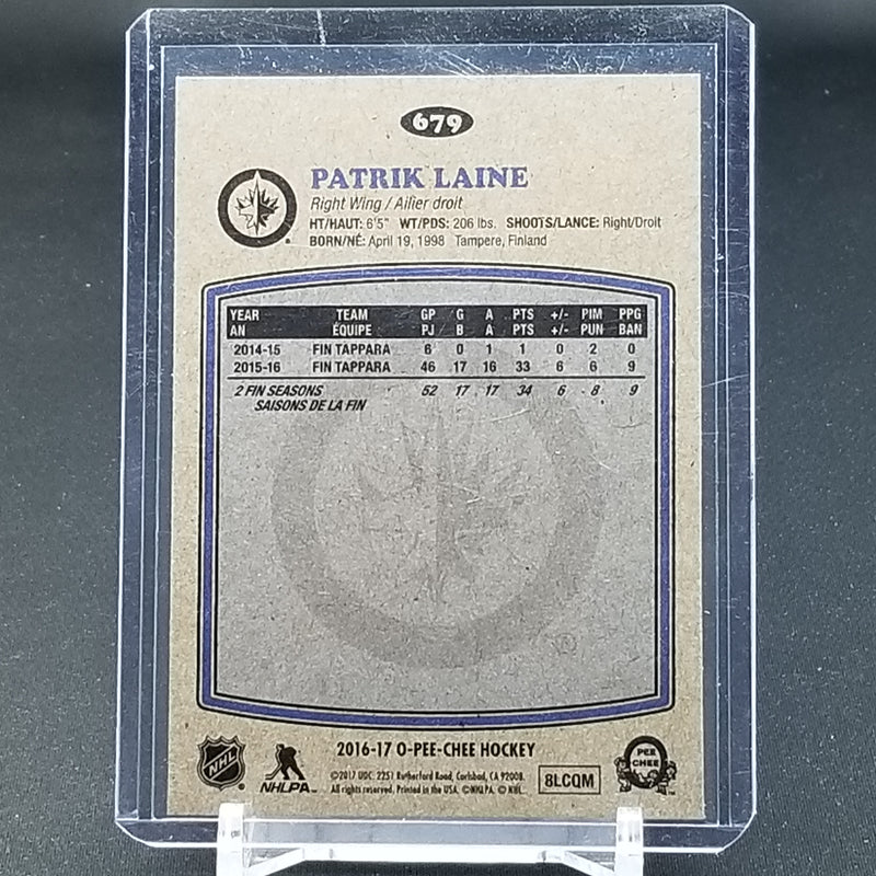 2016 UPPER DECK O-PEE-CHEE - RETRO - P. LAINE -