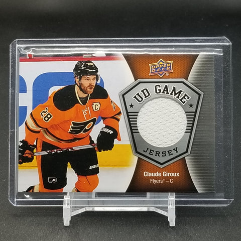 2016 UPPER DECK SERIES ONE - UD GAME JERSEY - C. GIROUX - #GJ-CG - RELIC