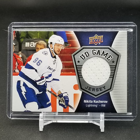 2016 UPPER DECK SERIES ONE - UD GAME JERSEY - N. KUCHEROV - #GJ-NK - RELIC