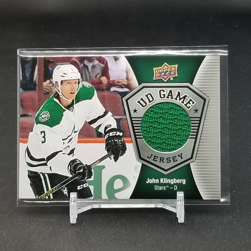 2016 UPPER DECK SERIES ONE - UD GAME JERSEY - J. KLINGBERG -