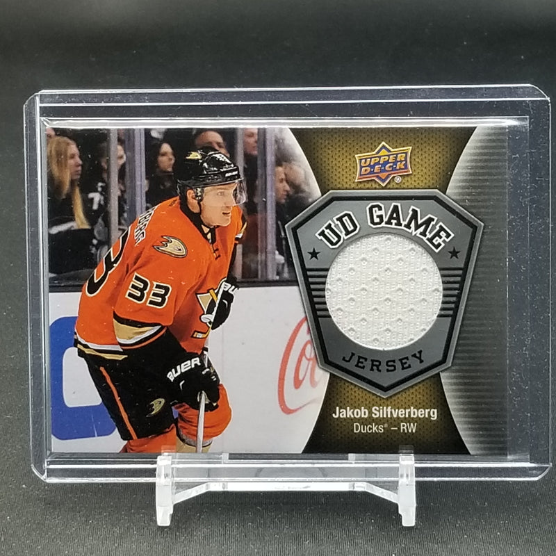 2016 UPPER DECK SERIES ONE - UD GAME JERSEY - J. SILFVERBERG -