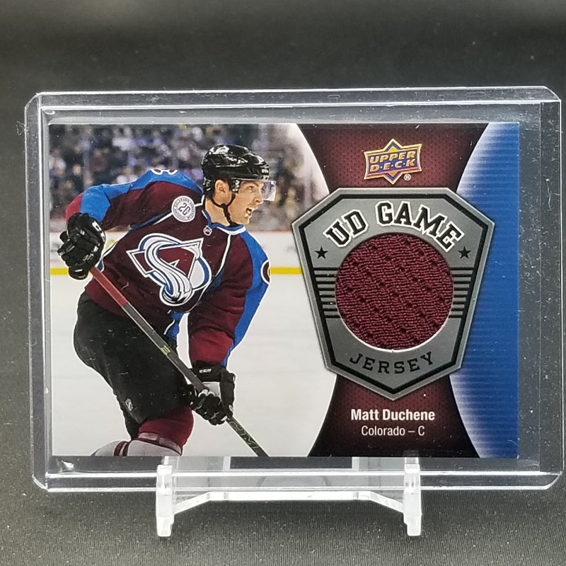 2016 UPPER DECK SERIES ONE - UD GAME JERSEY - M. DUCHENE -