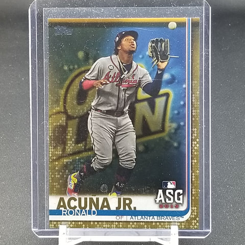 2019 TOPPS UPDATE - GOLD - R. ACUNA JR. - #US220 - #'D/2019