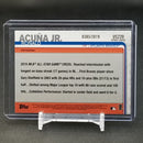 2019 TOPPS UPDATE - GOLD - R. ACUNA JR. - #US220 - #'D/2019