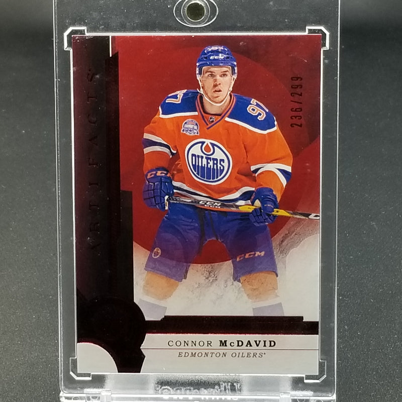 2016 UPPER DECK ARTIFACTS - RUBY - C. MCDAVID - #110 - #'D/299