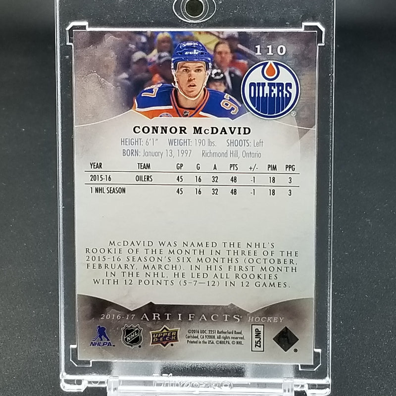 2016 UPPER DECK ARTIFACTS - RUBY - C. MCDAVID - #110 - #'D/299