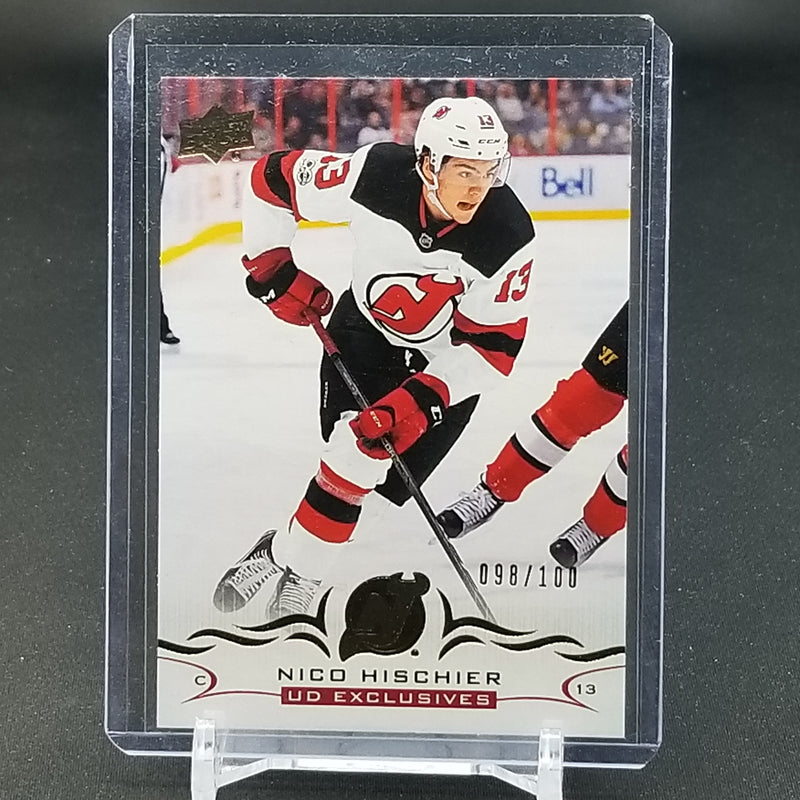 2018 UPPER DECK SERIES ONE - UD EXCLUSIVES - N. HISCHIER - #110 - #'D/100
