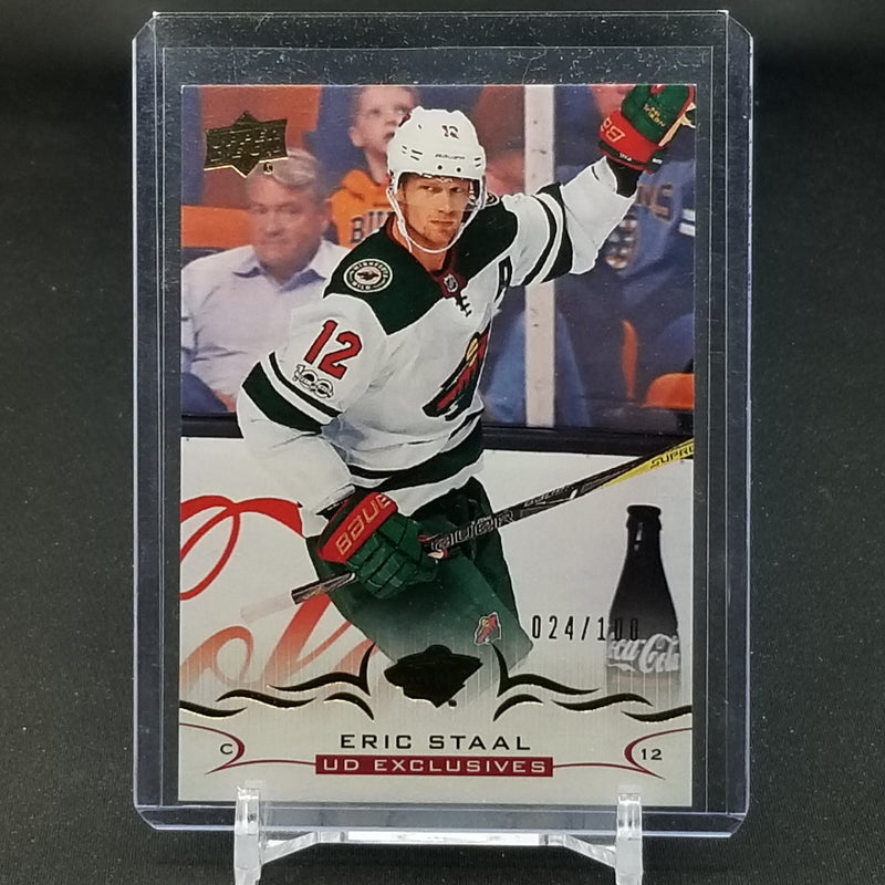 2018 UPPER DECK SERIES ONE - UD EXCLUSIVES - E. STAAL - #90 - #'D/100