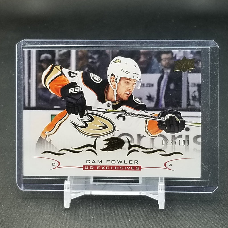 2018 UPPER DECK SERIES ONE - UD EXCLUSIVES - C. FOWLER - #4 - #'D/100