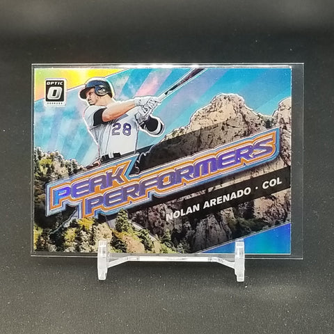 2019 PANINI DONRUSS OPTIC - PEAK PERFORMERS - PRIZM - N. ARENADO - #PP-16