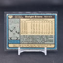 1980 O-PEE-CHEE - D. EVANS -