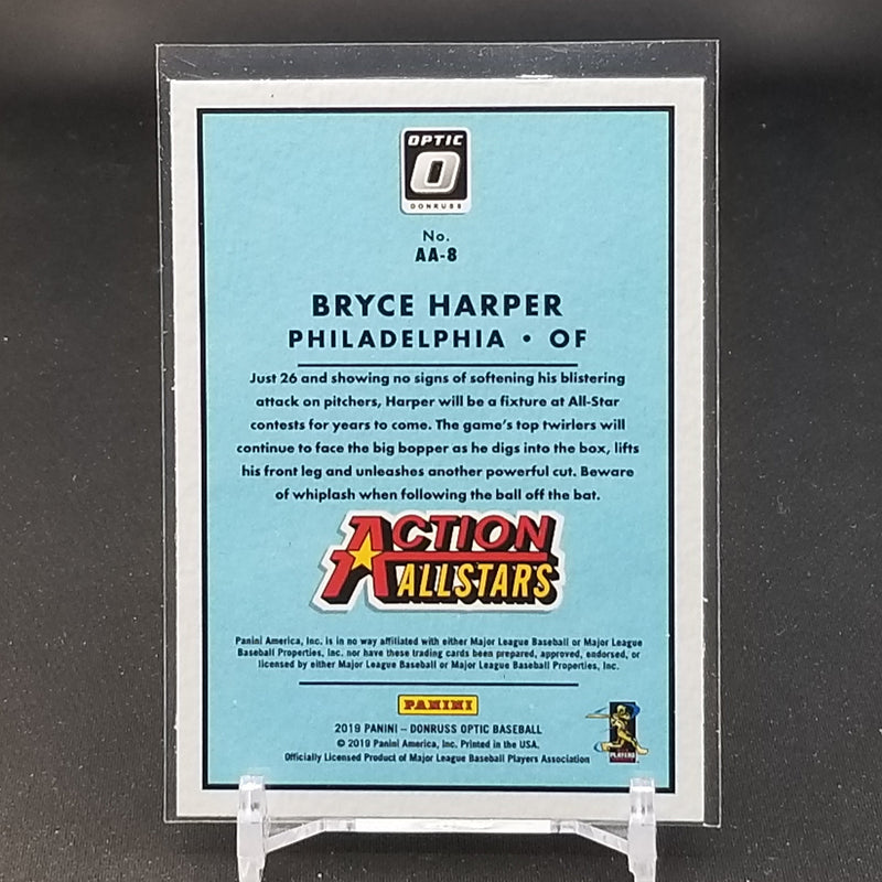2019 PANINI DONRUSS OPTIC - ACTION ALL STARS - B. HARPER -