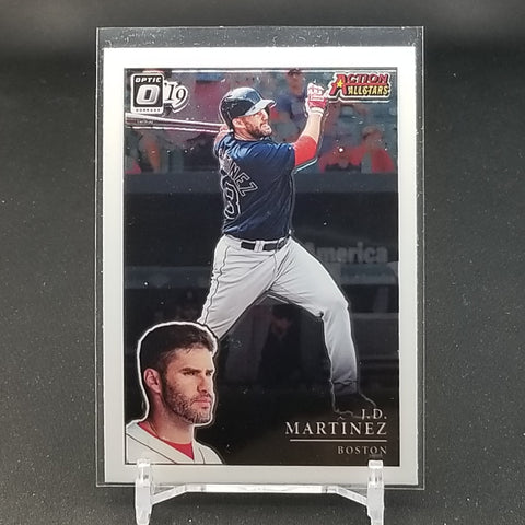 2019 PANINI DONRUSS OPTIC - ACTION ALL STARS - J.D. MARTINEZ - #AA-14