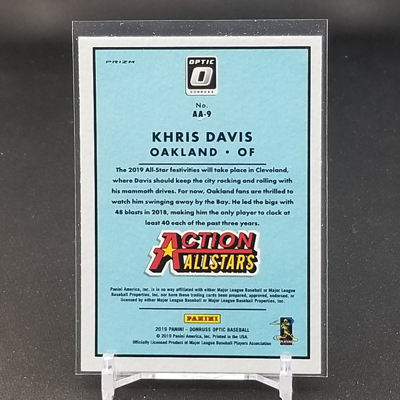 2019 PANINI DONRUSS OPTIC - ACTION ALL STARS - K. DAVIS -