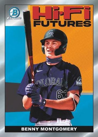 2022 TOPPS BOWMAN - CHROME - HI-FI FUTURES - SINGLES - HIFI1-HIFI25 - YOU PICK FROM LIST