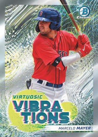 2022 TOPPS BOWMAN - CHROME - VIRTUOSIC VIBRATIONS - SINGLES - VV1-VV20