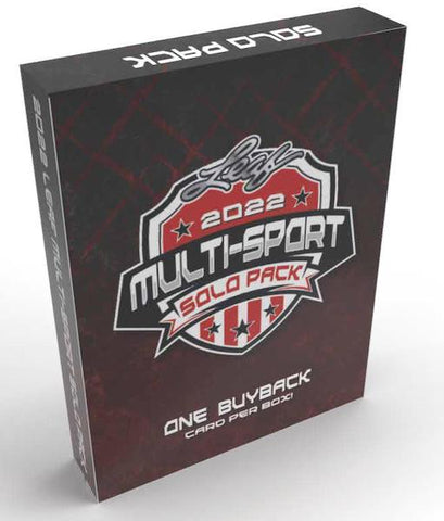 2022 LEAF MULTI-SPORT SOLO PACK