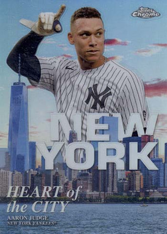 2022 TOPPS CHROME - HEART OF THE CITY - SINGLES - #HOC1-HOC15 - YOU PICK FROM LIST
