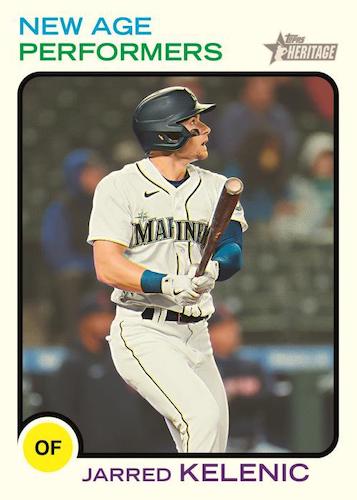 2022 TOPPS HERITAGE - NEW AGE PERFORMERS - SINGLES -