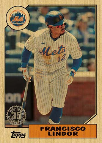 2022 TOPPS SERIES ONE - 35TH ANNIVERSARY - SINGLES - #T87-1-T87-100 - YOU PICK FROM LIST