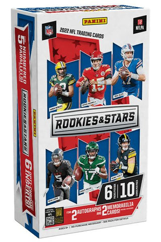 2022 PANINI ROOKIES & STARS FOOTBALL HOBBY BOX