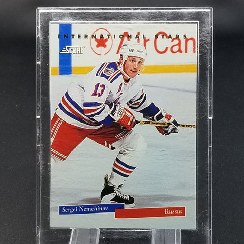 1993 SCORE - INTERNATIONAL STARS - S. NEMCHINOV - #16 OF 22