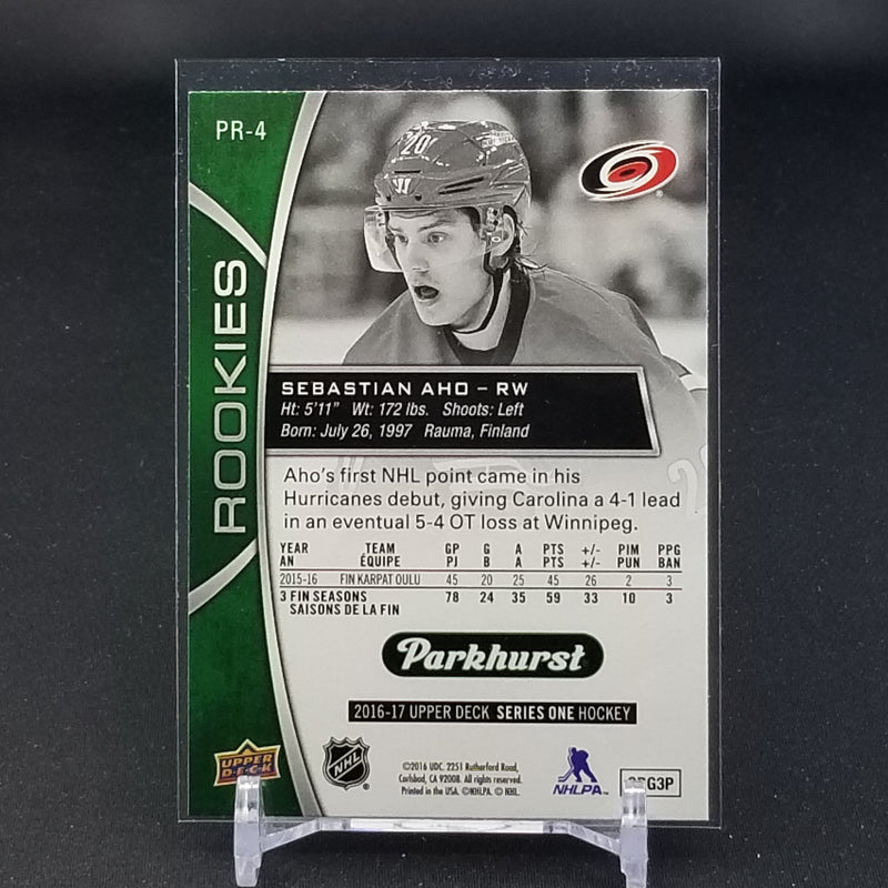 2016 UPPER DECK PARKHURST SERIES ONE - ROOKIES - S. AHO -