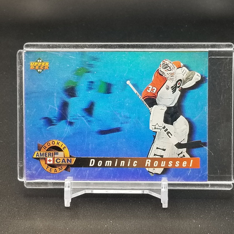 1992 UPPER DECK - AMERI/CAN HOLOGRAM - D. ROUSSEL -