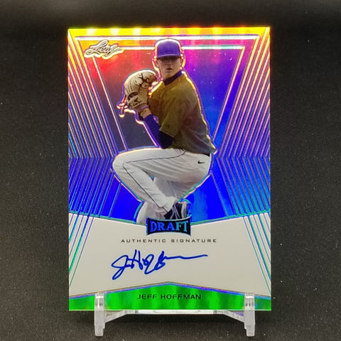 2014 LEAF METAL DRAFT - J. HOFFMAN - #BA-JHI - AUTOGRAPH - RC