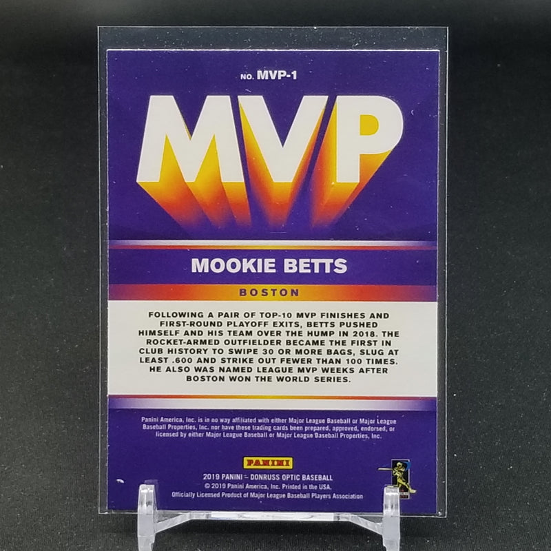 2019 PANINI DONRUSS OPTIC - M. BETTS -